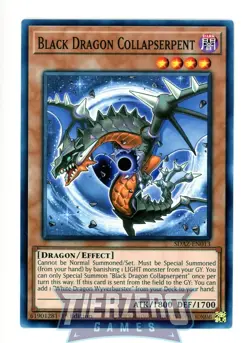 Yugioh Black Dragon Collapserpent SDAZ-EN013 Common AMERICAN PRINT 1st Edition - Image 1