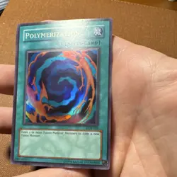 Konami Polymerization LOB-059 Unlimited Holo Super Rare Yu-Gi-Oh! TCG Reprint NM - Image 4