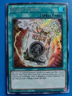 Near Mint Yugioh Ready Fusion DAMA-EN066 - Secret Rare - Image 1