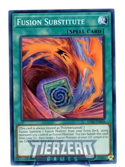 Yugioh Fusion Substitute SDAZ-EN026 Common AMERICAN PRINT 1st Edition - Image 1