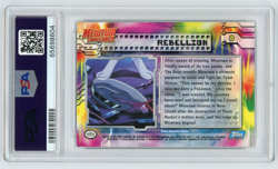 Pokemon Card Rebellion #8 Holo Foil Armored Mewtwo Topps 1999 PSA 6 EX-MT - Image 2