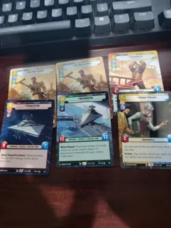 Star Wars Unlimited Hyper Lot 31 cards (6L 25R) Set 7 A Lawless Time (LAW) - Image 1