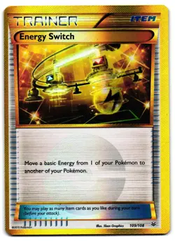 Energy Switch 109/108 - Roaring Skies Secret Rare Pokemon TCG - LP Card - Image 1