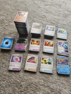 Pokemon TCG Cards - Bulk Lot Commons Uncommons / Holo / Reverse Phantasmal etc.. - Image 1