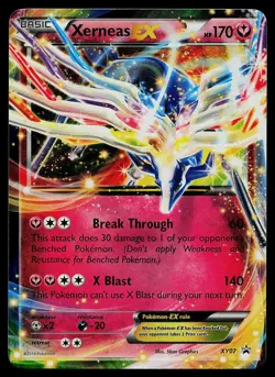 Pokemon Card - Xerneas EX - XY07 XY Holo Promo - Image 1
