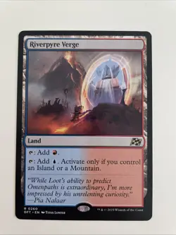 Riverpyre Verge Aetherdrift Regular MTG Card in Near Mint Condition 260 - Image 1