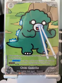 TOHO Chibi Godzilla Battle P Godzilla Card Game EBP02-077+ Counter Power - Image 1