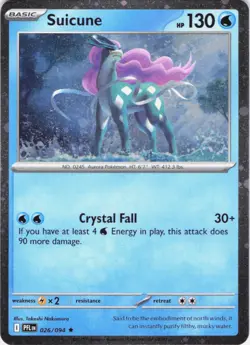 Suicune (Cosmos Holo) Rare Miscellaneous Cards & Products 026/094 NM - Image 1
