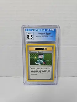 COMPUTER SEARCH CGC 8.5 1999 POKEMON BASE SET SHADOWLESS 1ST EDITION #71/102 - Image 1