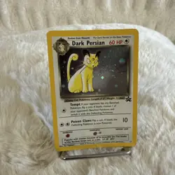 Dark Persian Pokemon Card WOTC Black Star Promo #17 Holo 2000 NM - Image 1