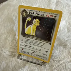 Dark Persian Pokemon Card WOTC Black Star Promo #17 Holo 2000 NM - Image 3