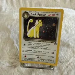 Dark Persian Pokemon Card WOTC Black Star Promo #17 Holo 2000 NM - Image 4