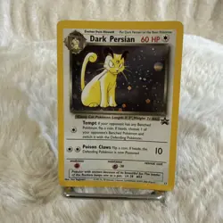 Dark Persian Pokemon Card WOTC Black Star Promo #17 Holo 2000 NM - Image 5