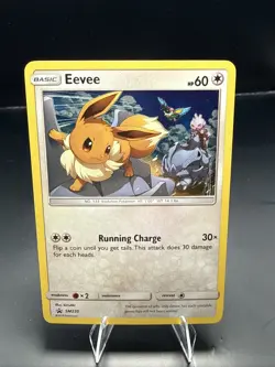 Pokemon Eevee SM235 SM Black Star Promos Pokemon NM - Image 1