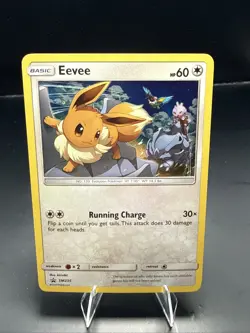 Pokemon Eevee SM235 SM Black Star Promos Pokemon NM - Image 2