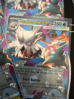 4x NM-Mint Mega Abomasnow ex - 036/132 - Double Rare Pokemon Mega Evolution - Ba - Image 3