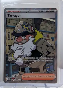 Pokemon Tarragon 116/088 POR Trainer-Supporter Full Art Holo Ultra Rare English - Image 1