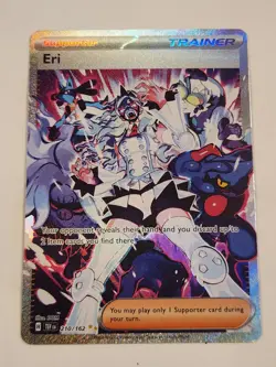 Eri 210/162 Special Illustration Rare Temporal Forces Pokemon - Image 1