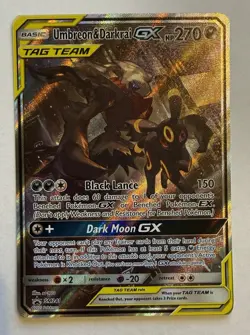 Umbreon & Darkrai GX SM241 Sun & Moon Promos Holo TAG TEAM GX Promo 270 HP - Image 1