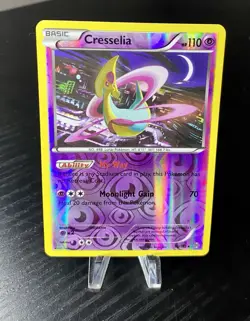 Cresselia 70/162 Rev Reverse Holo XY Breakthrough Pokemon NM Rare - Image 1