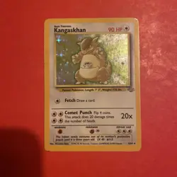 Pokemon TCG Kangaskhan Jungle 5/64 Holo Unlimited Holo Rare MP - Image 1
