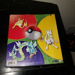 Vintage 1999 Pokemon TCG 3-Ring Binder Ultra Pro WOTC Snorlax Mewtwo AS IS - Image 4