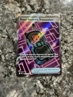 Team Rocket's Transceiver 263/217 Ultra Rare Ascended Heroes Pokemon TCG - Image 1
