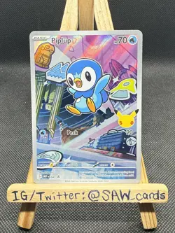 Pokemon TCG: Piplup Promo Series 1 First Partner: Sinnoh Starter 042 - Image 1