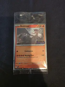 Pokemon TCG Phantasmal Flames Reshiram Black Star Promo 017/094 SEALED - NM - Image 1