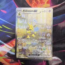 Alakazam ex 201/165 Special Illustration Rare Scarlet & Violet 151 Pokemon - Image 1