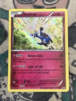 Pokemon TCG Xerneas XY31 Black Star Promo Holo Rare - Image 1