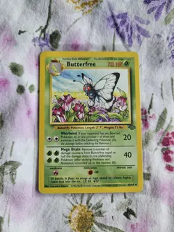 Pokemon TCG Butterfree Jungle 33/64 Regular NM/LP - Image 1