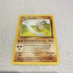 Pokemon TCG Marowak Jungle 39/64 Regular Unlimited Uncommon - Image 1