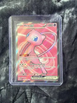 Mew ex - Ultra Rare Holo SV: Scarlet & Violet 151 193/165 LP Pokemon TCG - Image 1