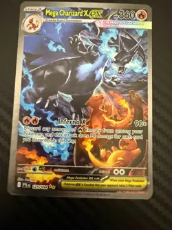 Mega Charizard X EX SIR 125/094 (English) Phantasmal Flames Pokemon TCG - Image 3