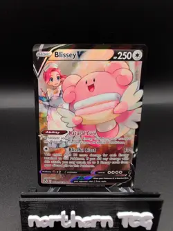Pokemon TCG Blissey V SWSH12: Silver Tempest Trainer Gallery TG22/TG30 Holo... - Image 1