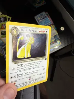 Pokemon Dark Persian #17 WOTC Black Star Promo Holo- NM-/LP+ - Image 5