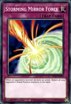 Storming Mirror Force - 1st Edition STAS-EN012 - NM - YuGiOh - Image 1
