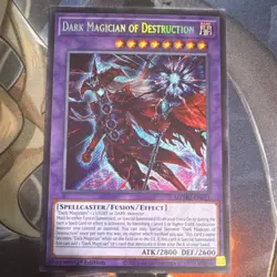 Konami Dark Magician of Destruction Fusion/Effect Foil 1st Ed Yu-Gi-Oh! - Image 1