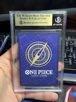 One Piece CCG Portgas.D.Ace OP13-119 Parallel Beckett BGS 10 Pristine - Image 2