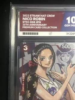 Nico Robin ST01-008 - 25th Anniversary - One Piece - Japanese ACE 10 - Image 2