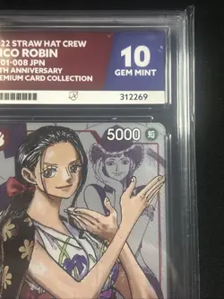 Nico Robin ST01-008 - 25th Anniversary - One Piece - Japanese ACE 10 - Image 3