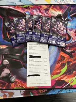 One Piece TCG 6xThe Azure Seas Seven Booster Pack ( OP-14 ) - Image 1