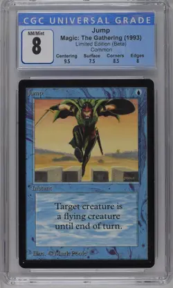 JUMP Beta C CGC 8 MTG [Nostalgium] - Image 1