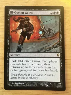 MTG - Ill-Gotten Gains - Conspiracy - Image 1