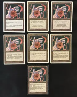 21x MTG Nevinyrrals Disk, Erhnam Djinn, Lightning Bolt, Mind Twist Bundle |LP/PL - Image 1