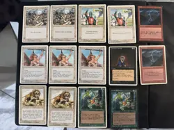 21x MTG Nevinyrrals Disk, Erhnam Djinn, Lightning Bolt, Mind Twist Bundle |LP/PL - Image 3