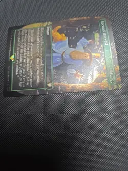 MTG SILVER FOIL Second Harvest Borderless - The Lord of the Rings Commander #530 - Image 2