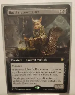 Hazel's Brewmaster (Extended Art) R Commander: Bloomburrow 52 NM - Image 1