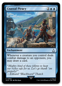 Coastal Piracy #84 (NM) Assassin's Creed ACR Magic MTG - Image 1